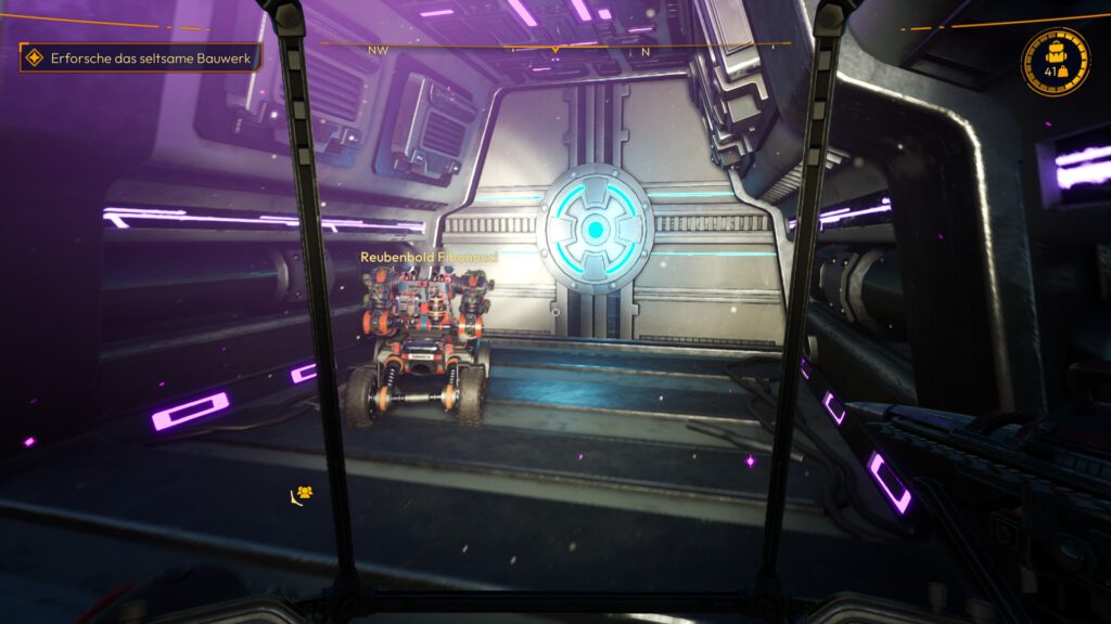 Lightyear Frontier Mechs erkunden eine futuristische Ruine