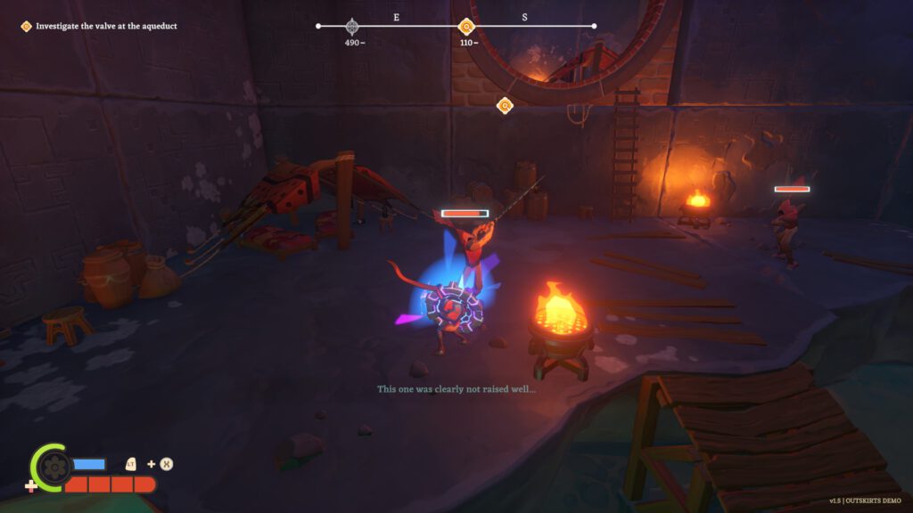 The Knightling Demo Kampf