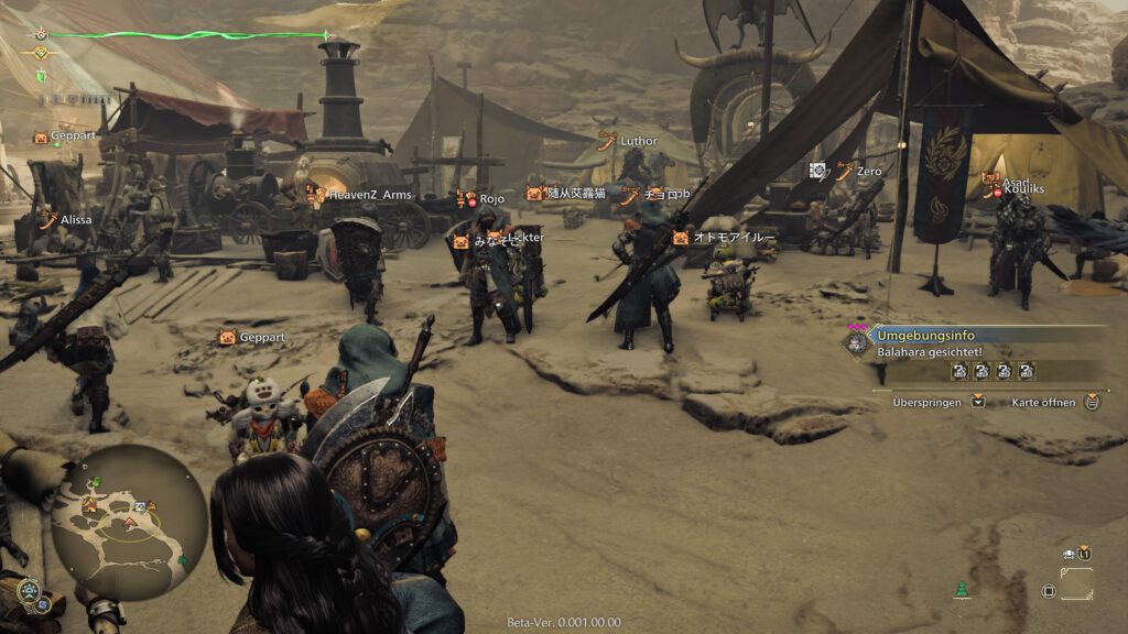 Monster Hunter Wilds Beta hub