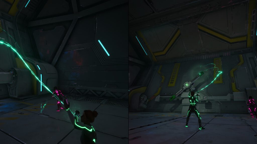 Split Fiction Laserpeitsche