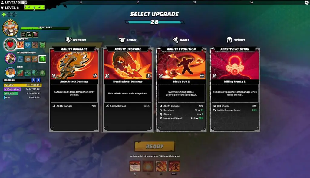 Out of Time Perks