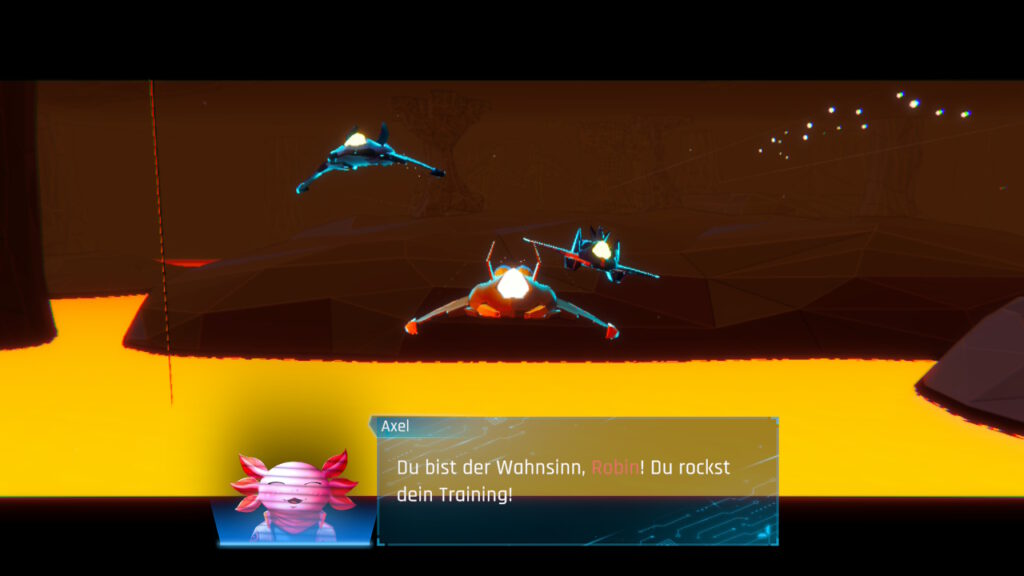 Fur Squadron Phoenix Briefing in der Lavawelt