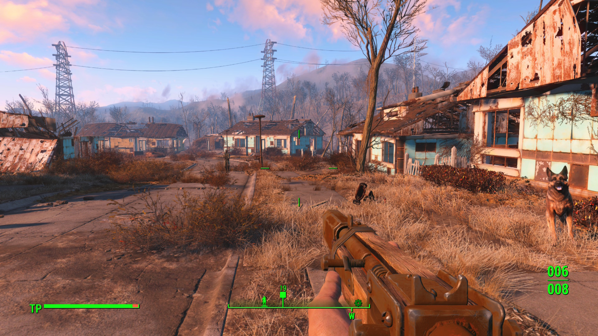 Fallout 4 Sanctuary aus Egoansicht in scharf
