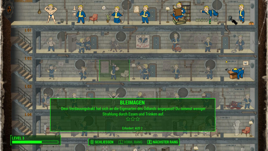 Fallout 4 Levelsystem