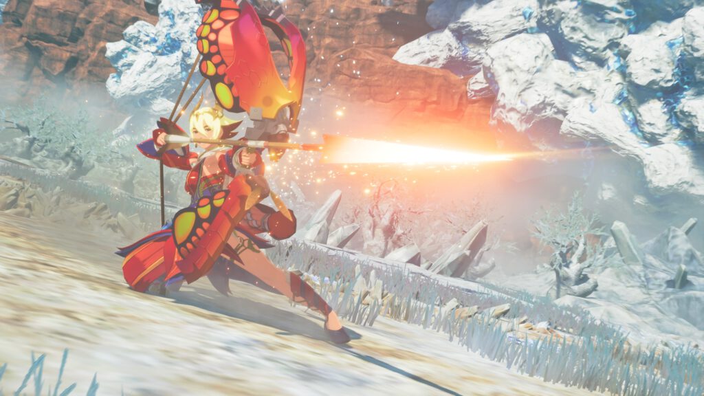MONSTER HUNTER STORIES 3: TWISTED REFLECTION_Bogenschuss