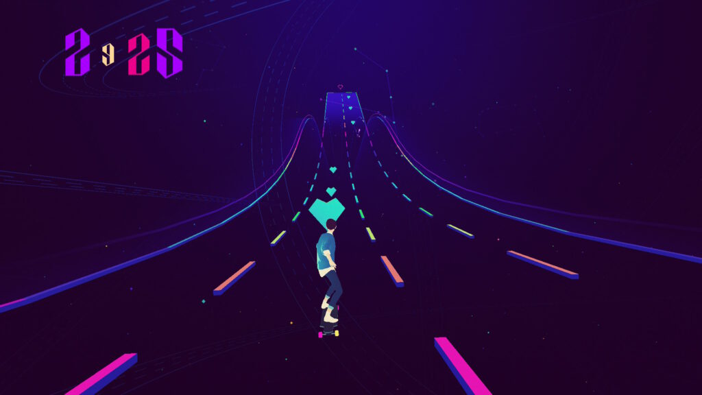 Sayonara Wild Hearts Skateboardlevel