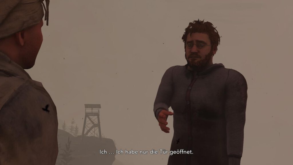 Unser sehr Introvertierter Charakter versucht mal wieder die ganze schuld in einem witzigem Dialog auf die anderen zu schieben.