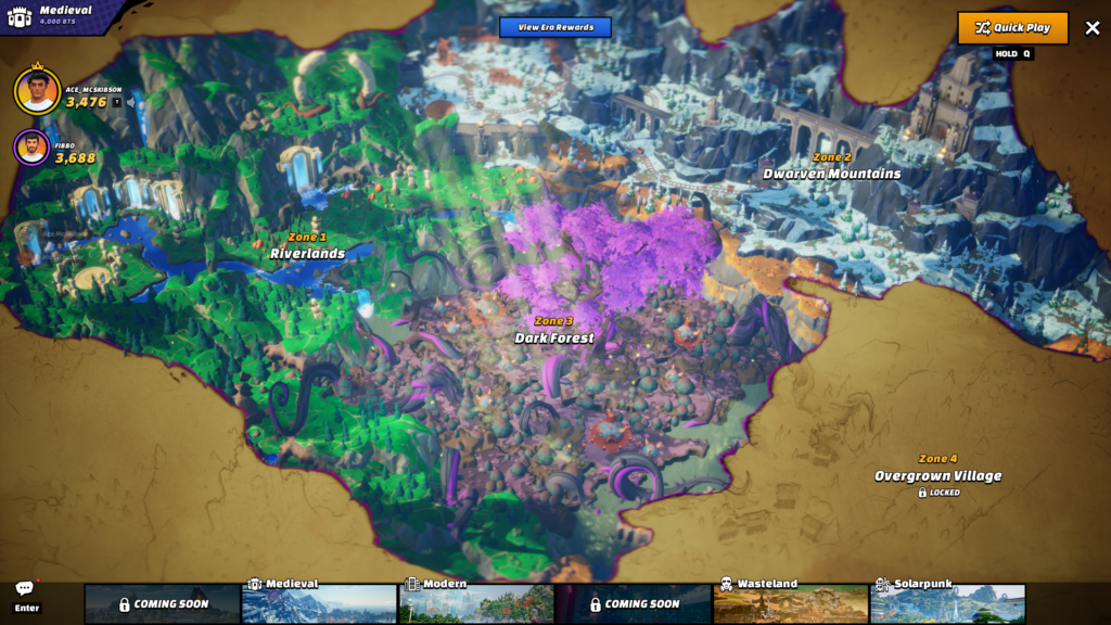 Out of Time Levelauswahl