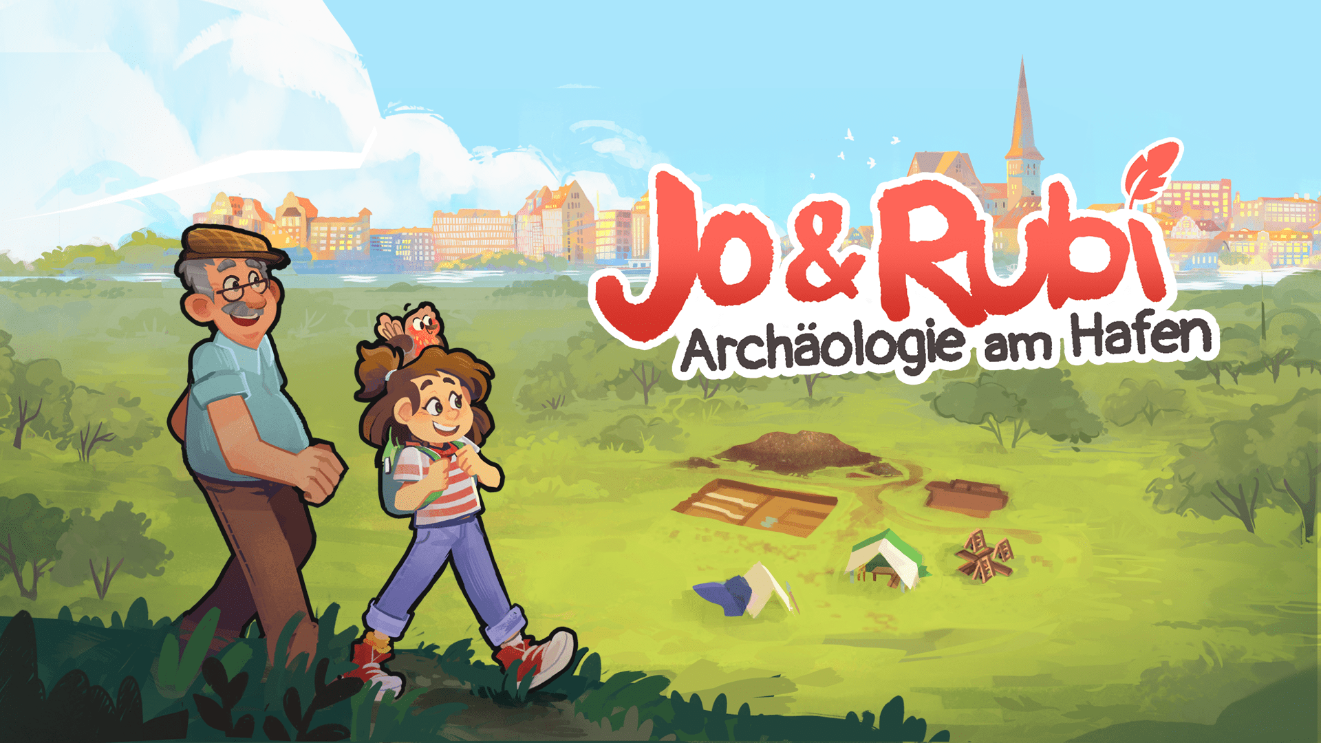 Jo & Rubi: Archäologie am Hafen