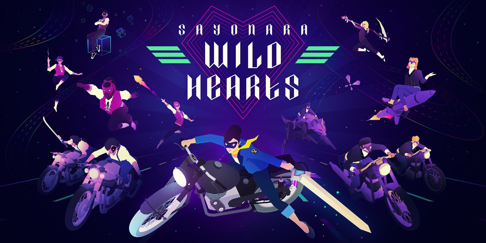 Sayonara Wild Hearts Titelbild