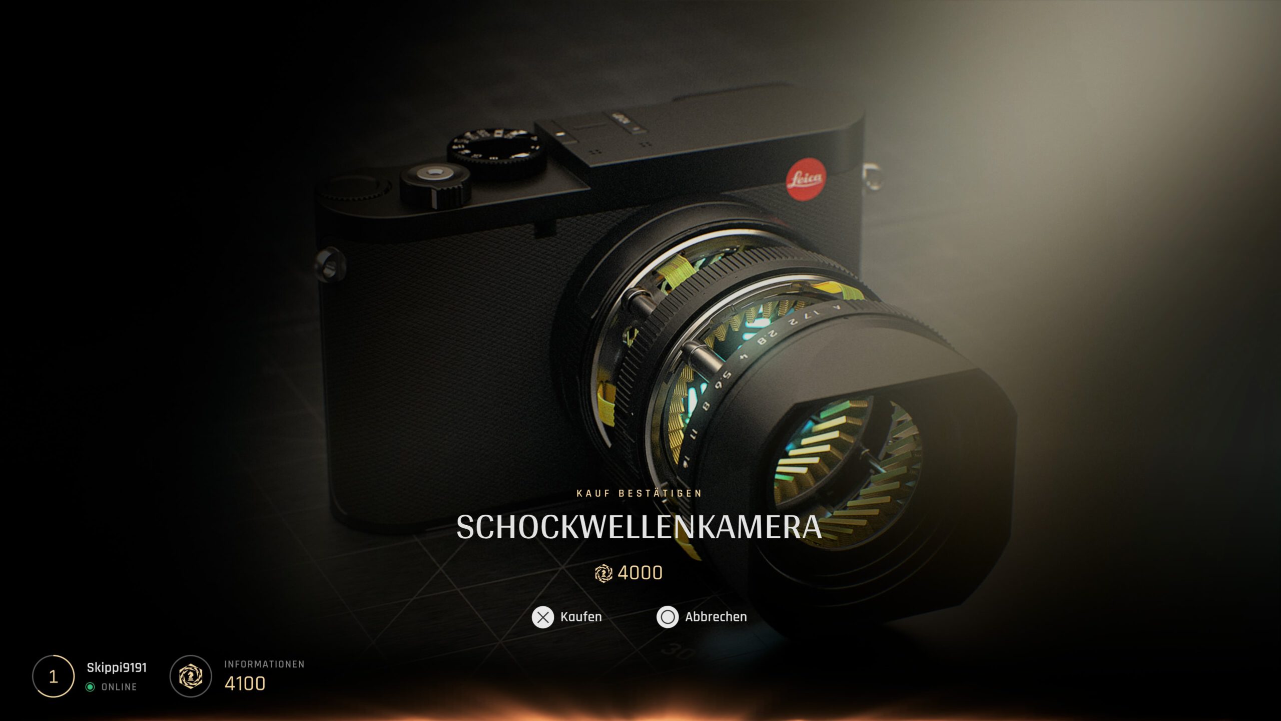 007 First Light Gadget Schockwellenkamera